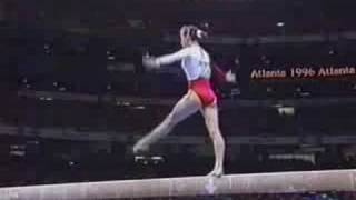 Rozalia Galiyeva  1996 Atlanta Olympic  BB 2 [upl. by Ladew]