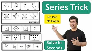 Series Tricks  Logical amp Reasoning Questions  Reasoning Tricks  Maths Tricks  imran sir maths [upl. by Worthy]