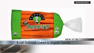 E coli outbreak linked to organic carrots leaves 1 dead and dozens sickened across the US [upl. by Tnomel]