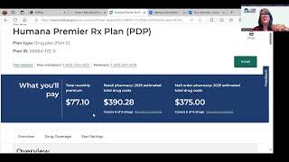 2025 Medicare Plan Finder Tutorial Prescription Drugs [upl. by Nicholl571]