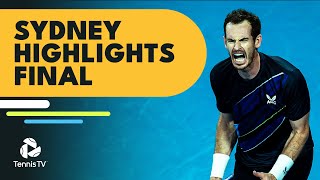 Aslan Karatsev vs Andy Murray In Title Showdown 🏆  Sydney Tennis Classic 2022 Final Highlights [upl. by Aitak]