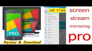 Screen Stream Mirroring pro Apk Download Latest version original app [upl. by Neeven]