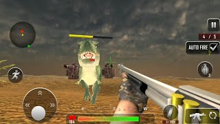 Dinosaur Game Dinosaur Hunter Desert Mission 456 [upl. by Landan234]