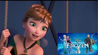 Anna sings First Time in Forever  Disney On Ice frozen disney shorts [upl. by Ellinej422]