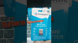 Consistent Wifi Mini USB Adapter sumanaenterprise consistent wifiadapter [upl. by Hedy]