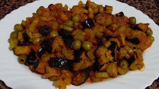 CAPONATA de BERENJENAS  Receta antigua de la Sicilia [upl. by Eiknarf]