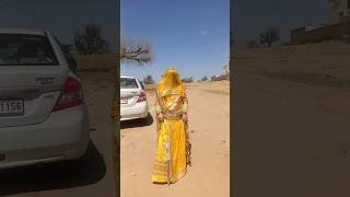 Rajasthani shortvideo rajputibaisa song music [upl. by Nylanej]