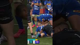 Paul de Wet try against Glasgow Warriors [upl. by Warwick]