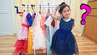 化妝遊戲變身公主裙子去派對！過家家玩具 兒童可愛變裝短劇 Transform Princess Makeover Kids Go To Party！ [upl. by Simonsen550]