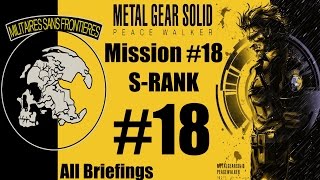 Metal Gear Solid Peace Walker HD  Stealth Walkthrough  Mission 18  SRANK Cocoon Battle [upl. by Liv651]