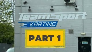 Karting at TeamSport Watford  Part 1 [upl. by Kolnick]