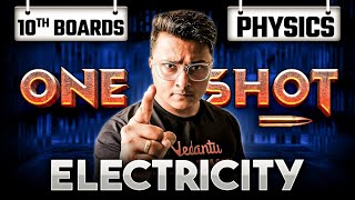 Electricity Class 10 in One Shot  Class 10 Physics Chapter 11  Abhishek Sir [upl. by Notsreik]