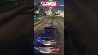 Everytime I Crash my COP Car CHANGES gta gtarp fivem trending [upl. by Enaillil]