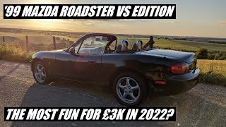 Mazda MX5 MK2 18 VS Edition Review  Still fun in 2022 [upl. by Airak714]