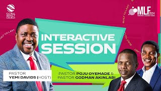 Yemi Davids Hosts Interactive Session with Poju Oyemade amp Godman Akinlabi at MLF 2024 [upl. by Allie]