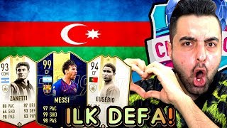 İLK DEFA 4 TANE  AZERBAYCAN HARFLERİ CHALLENGE  FUT DRAFT FİFA 19 [upl. by Annahc]