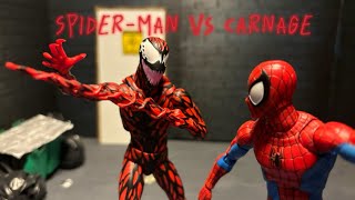 SpiderMan Vs Carnage stop motion [upl. by Rosenquist]