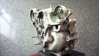 Vapour Blasted Motorcycle Engine [upl. by Kelvin311]