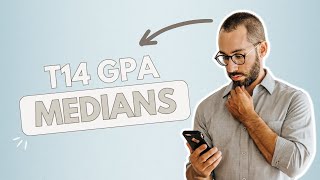 GPA Medians for T14 Law Schools [upl. by Burta]