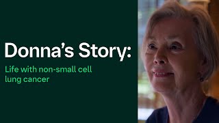 Donnas Story Life with Nonsmall cell lung cancer [upl. by Aziar]