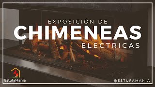 Chimeneas eléctricas decorativas Todos los modelos en Estufamania [upl. by Eimmak747]