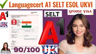 LanguageCert International ESOL SELT A1 Speaking amp Listening Life in the UK Test  9 mins Test [upl. by Dewhurst79]