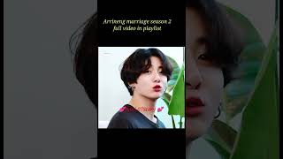 Arrineng marriage season 2 ep 1 bts taekook jungkook taehyung trending shots viralvideo [upl. by Nilram]