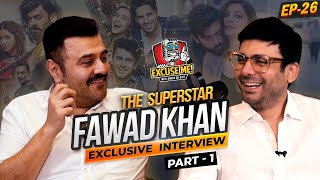 Excuse Me with Ahmad Ali Butt  FAWAD KHAN  Exclusive Interview  EP 26  Podcast [upl. by Brinna390]