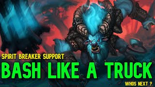 Spirit Breaker Support  Hit and Run for the Win  DOTA 2 [upl. by Johen134]