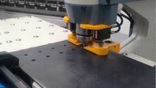 Heavy duty CNC Punching machine on Steelworker [upl. by Jeff]