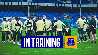 Toffees train at Goodison 💪 [upl. by Aissert]