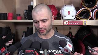 Flames Captain Mark Giordano wont take playoffs for granted [upl. by Giffie]