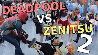 Cockblocking 2 w Zenitsu and Deadpool  Anime Expo 2023 ft DPiddy [upl. by Anigal]