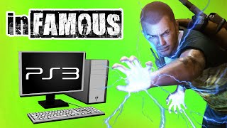 How to Play inFamous 1 and 2 on PC  RPCS3 Guide [upl. by Shishko]