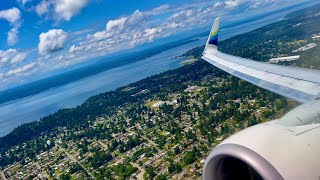 4K – Full Flight – Alaska Airlines – Boeing 737990ER – SEAKTN – N457AS – AS56 – IFS Ep 613 [upl. by Ann-Marie]