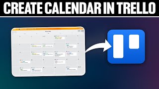 How To Create Calendar in Trello 2024 Full Tutorial [upl. by Mcnally5]