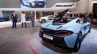 McLaren Press Conference from the Geneva Motor Show 2016 [upl. by Solenne]