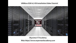 05VMware ESXI 65 OS Installation Video Tutorial [upl. by Lacie]