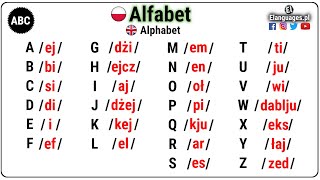 Alfabet angielski wymowa  Alphabet in English [upl. by Demetri]