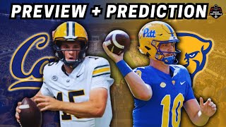 Cal vs Pitt Preview  Prediction  Can Pitt Win ACC  College Football 2024 [upl. by Nocaed]