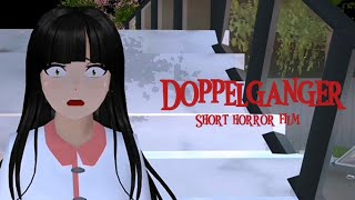 Doppelganger short horror film TAGALOG  Sakura school simulator [upl. by Eidur]