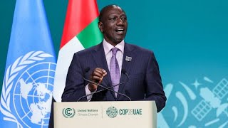 Kenyas President Urges Global Action at COP28 Amid Climate Crisis in Eastern Africa [upl. by Winshell973]