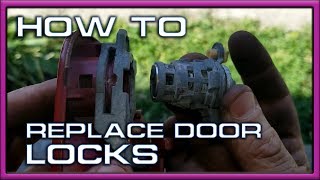 How to Replace a 97 01 Prelude Door Handle and door locks 5th Gen Prelude BB6 [upl. by Oicafinob]