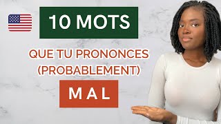 10 Mots en Anglais que Tu prononcesprobablement Mal [upl. by Gian]