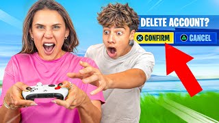 My Mom CONTROLS my Fortnite Game 😡 [upl. by Aurelio733]