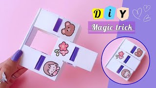 Magic Tutorial  Best Paper Magic Trick Revealed  How to make Magic  Paper craft for School [upl. by Erdnoid]