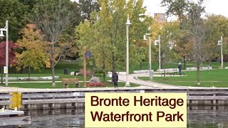 4K Exploring Oakville Bronte Heritage Waterfront Park  Popular Destination Ontario 🇨🇦 [upl. by Otiv]