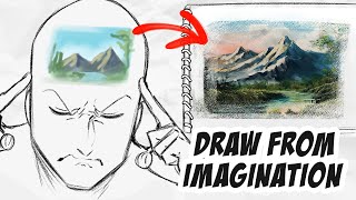 How to draw ANYTHING from IMAGINATION  Drawlikeasir [upl. by Atikir982]