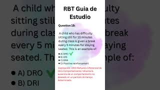 Preguntas de practica para el examen de RBT [upl. by Eitac878]