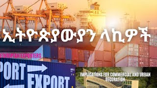 Import and Export in Ethiopia [upl. by Dichy]